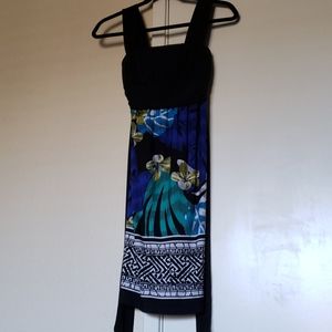 Multicolored/Black Sundress
